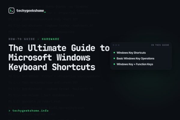 The Ultimate Guide to Microsoft Windows Keyboard Shortcuts: Master Every Key Combination