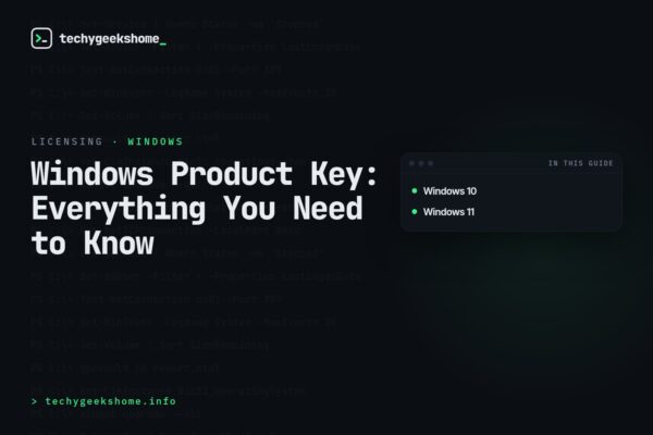 Windows Product Key: Everything You Need to Know