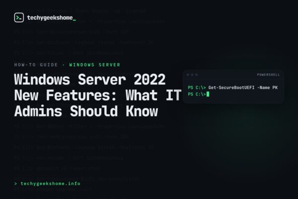 Windows Server 2022 New Features: What IT Admins Should Know