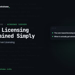Windows Server Licensing in 2026: Core Licensing Explained Simply