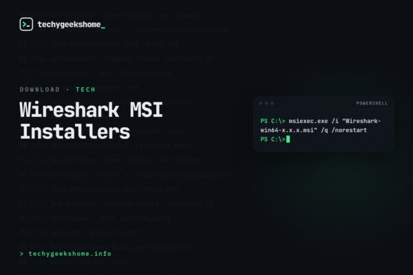 Wireshark MSI Installers