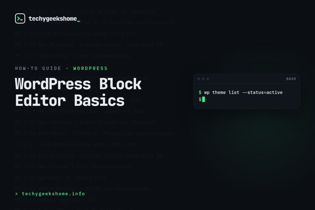WordPress Block Editor Basics in 2026: What's Changed Since Gutenberg