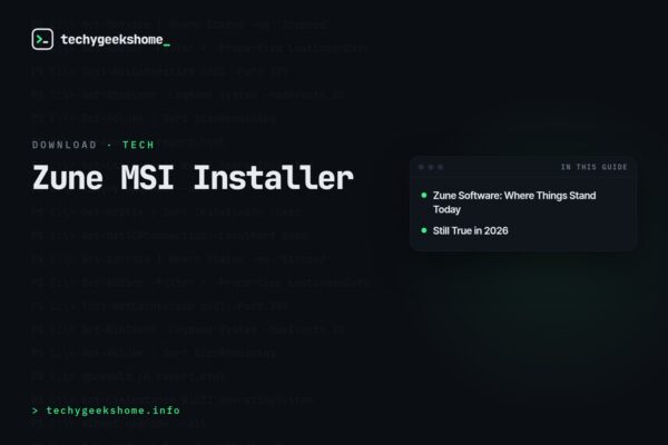 Zune MSI Installer: How to Get the Standalone MSI Package