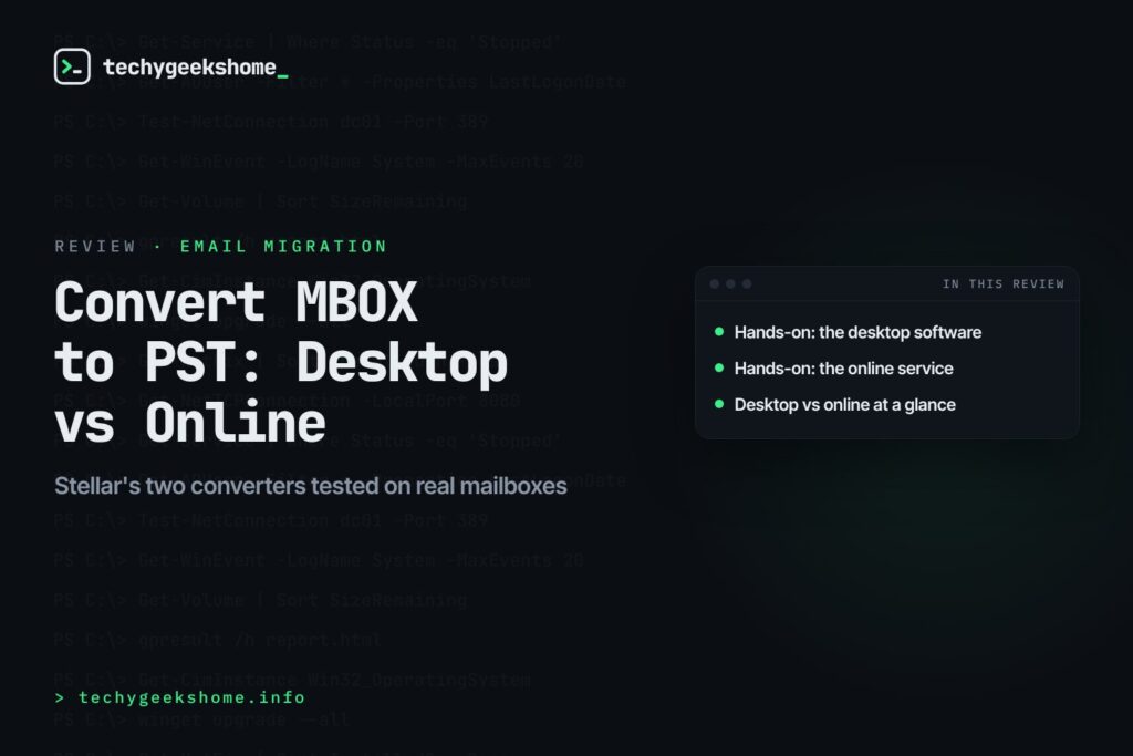 Moving from Gmail, Thunderbird or Apple Mail to Outlook? How to Convert MBOX to PST