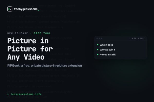 PiPGeek release