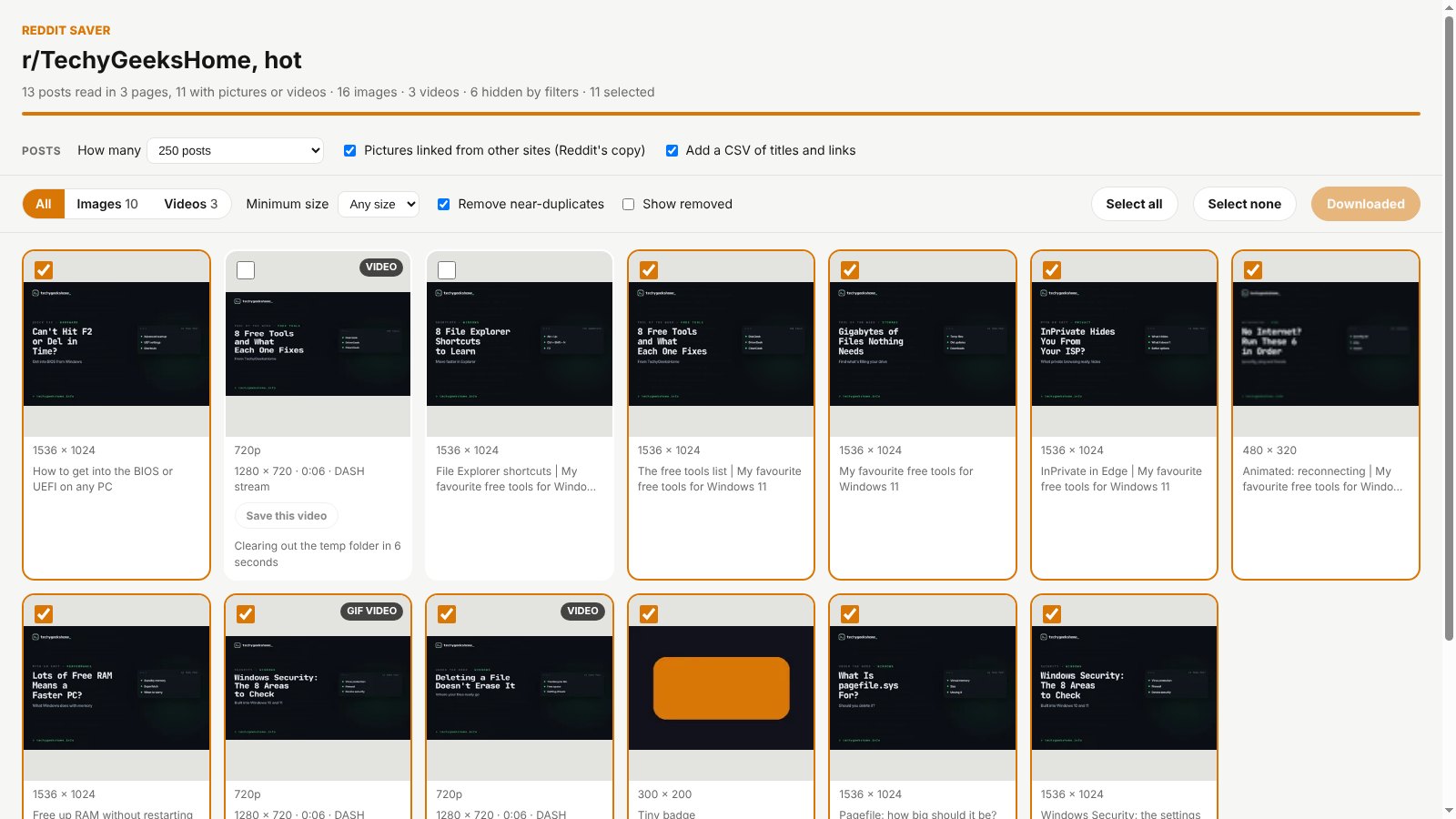 reddit saver download zip Download ZIP and everything lands in one file