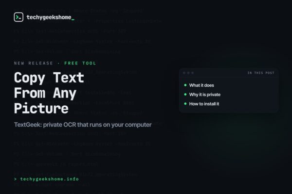 TextGeek release